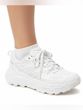 Hoka Womens Mafate Speed 2 white